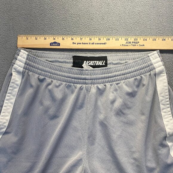 Nike Money White Gray 2010 Lined Mesh Men's Small Shorts 362664 070,Basketball - Picture 4 of 12